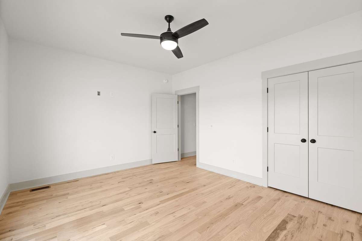 Another view of the guest bedroom down.