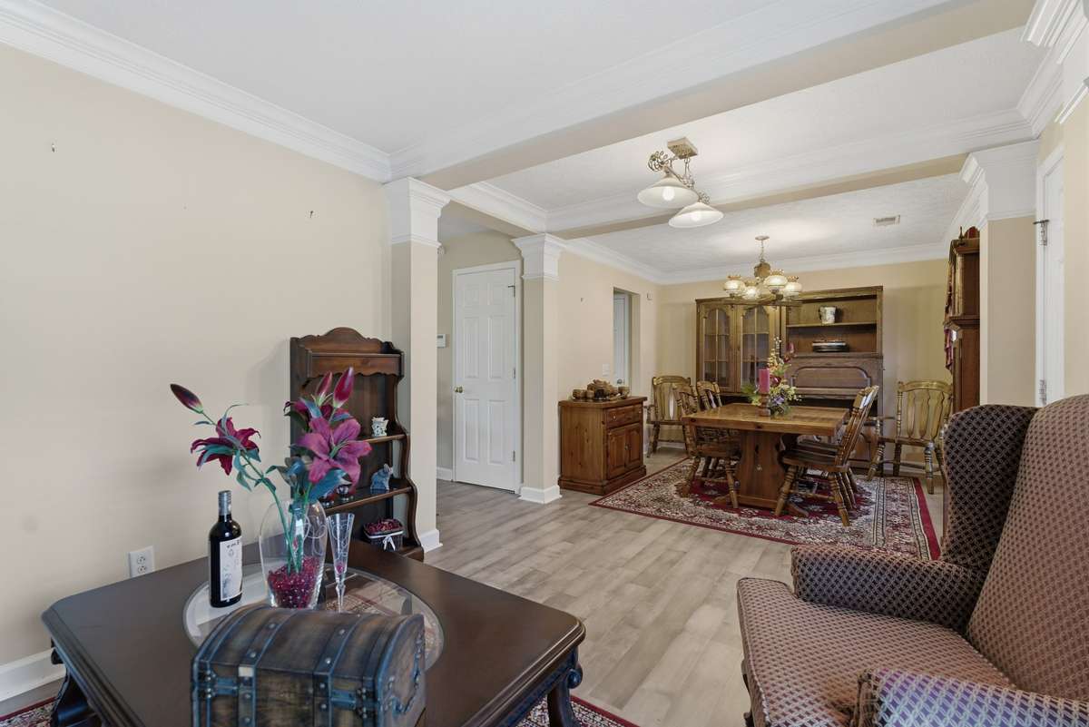 Formal Living and Dining room allow additional flexible spaces for your personal needs.