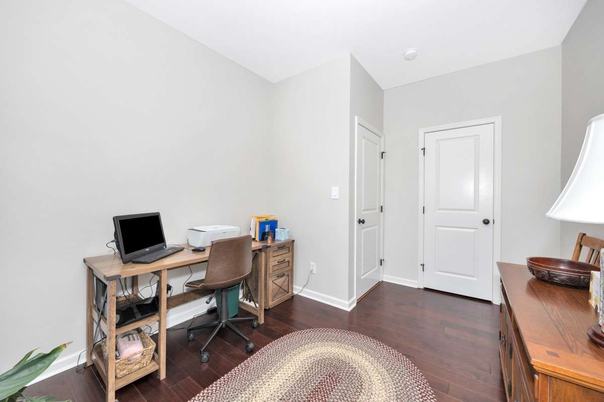 Bedroom -wood flooring