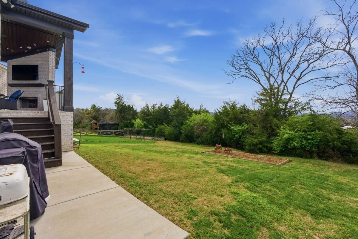 There’s so much space out in the backyard to really make it your own.