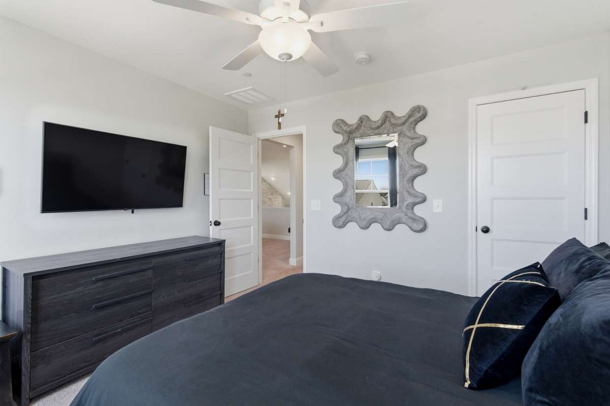 All secondary bedrooms offer generously sized closets.
