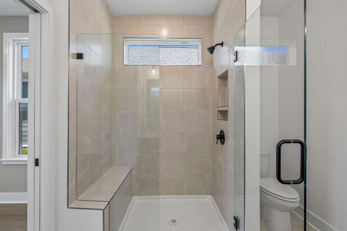 Yep - your new shower has a bench seat:)