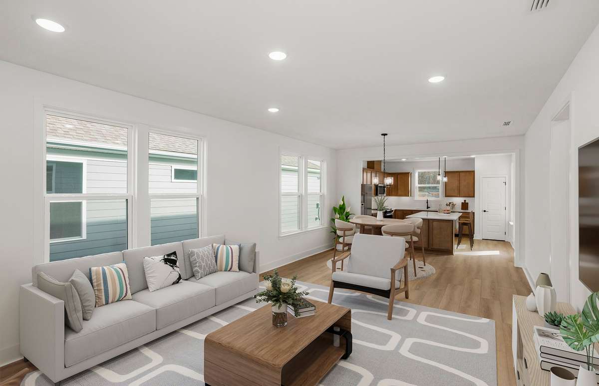 Virtual Staging - plenty of room for all your favorite pieces:)