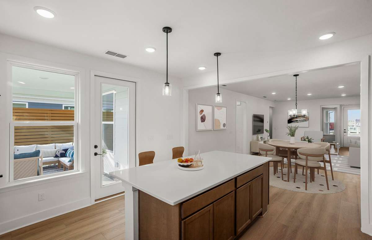 Virtual Staging overlooking your private covered patio!