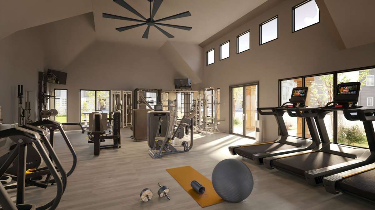 renderings of future gym delivering fall 2026
