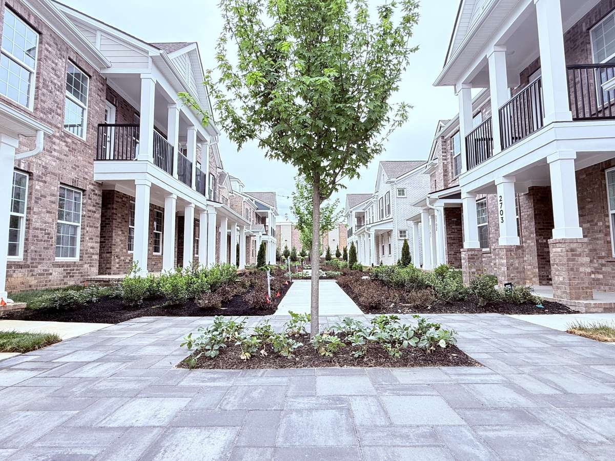 This low-maintenance townhouse includes irrigation and is mowed and maintained by the HOA. Relax on your front porch while surrounded by this stunning landscaping.