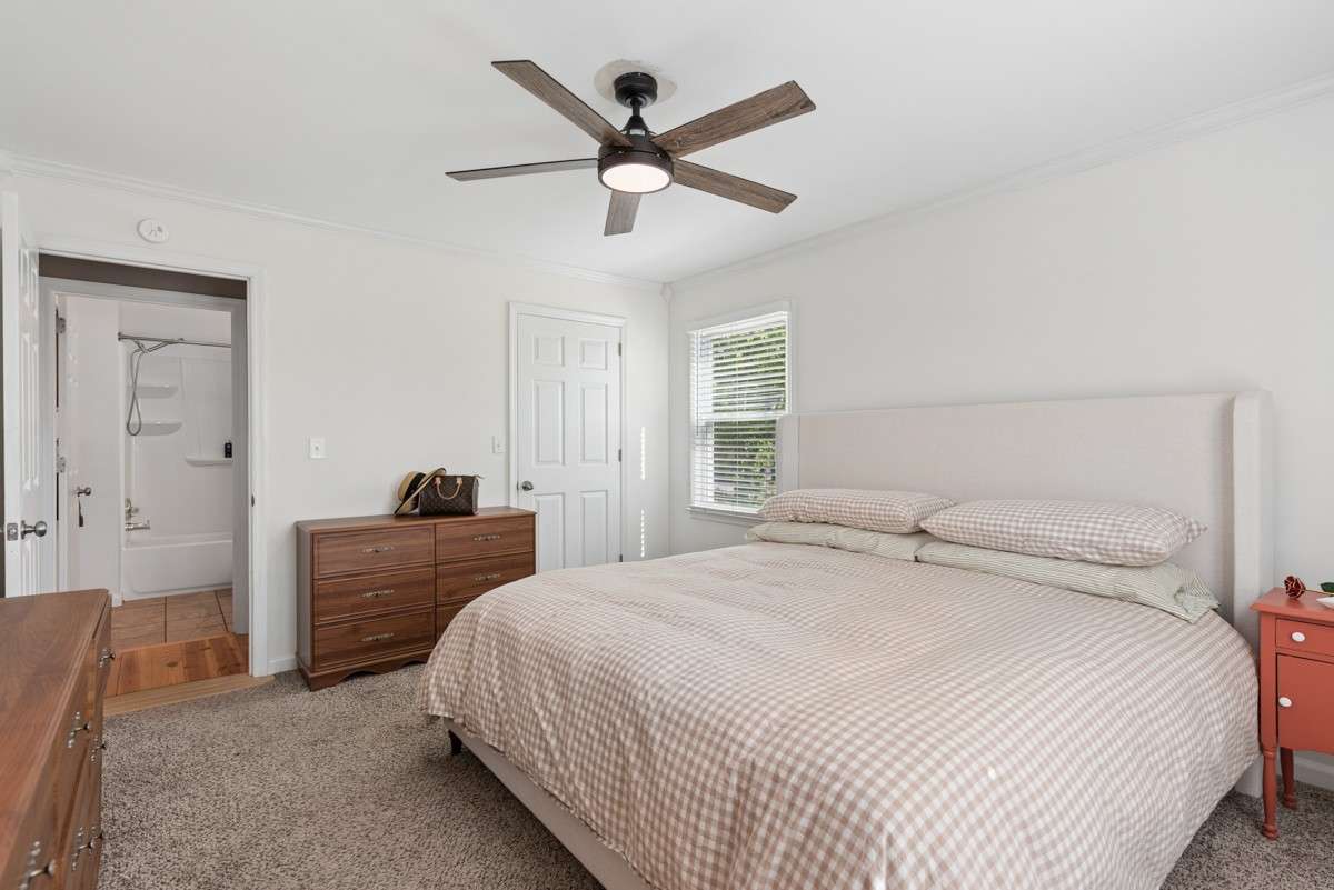The walk-in closet is a winner!
