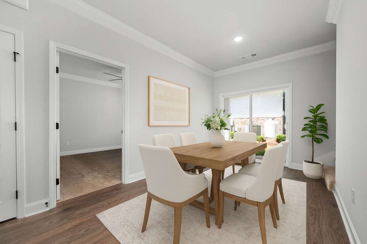 Pic is virtually staged image of previously completed home of same floorplan. Features and finishes may vary.