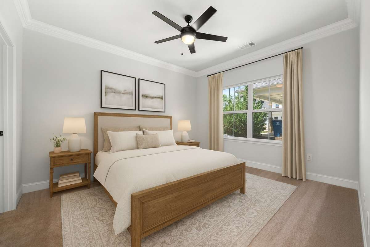 Pic is virtually staged image of previously completed home of same floorplan. Features and finishes may vary.