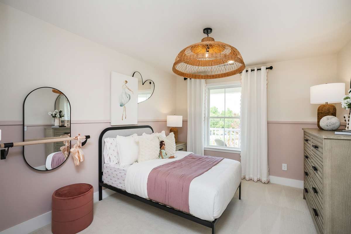 Staged Photo of Continental Model — Secondary bedroom