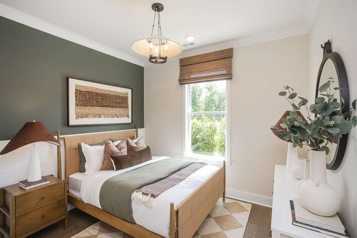 Staged Photo of Continental Model — Secondary Bedroom
