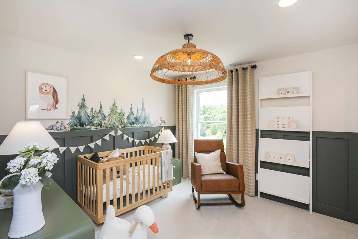 Staged Photo of Continental Model — Secondary bedroom