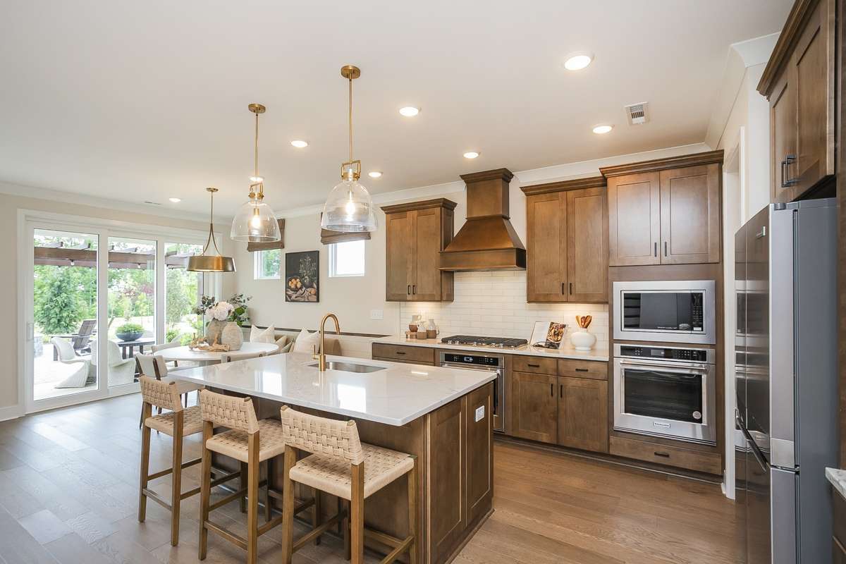 Staged Photo of Continental Model — Upgraded Kitchen