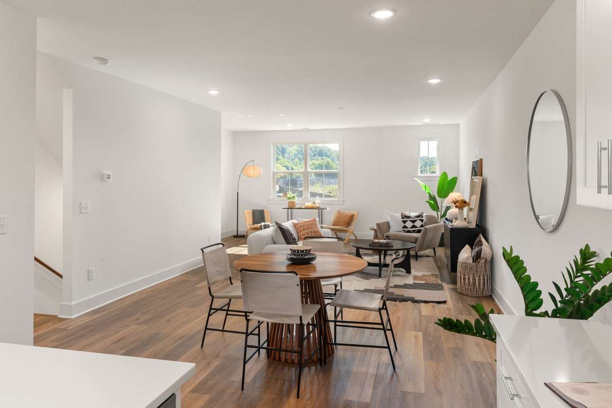 Photos are of staged model. Design options vary.