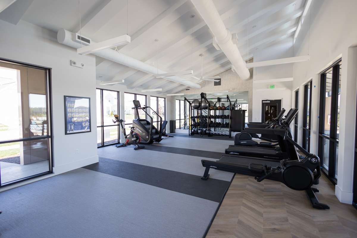 24-hour fitness center