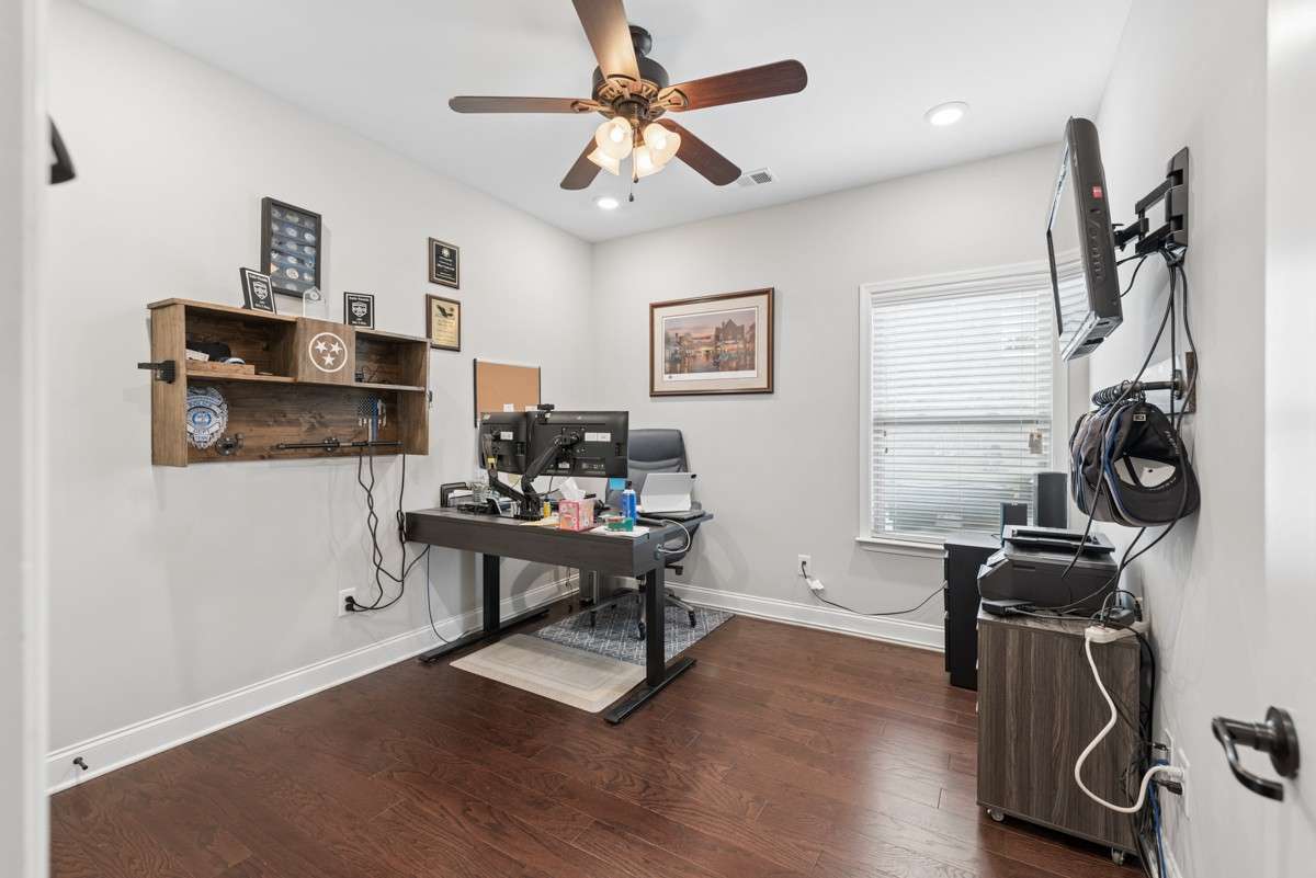 4th bedroom -- currently used as office space.