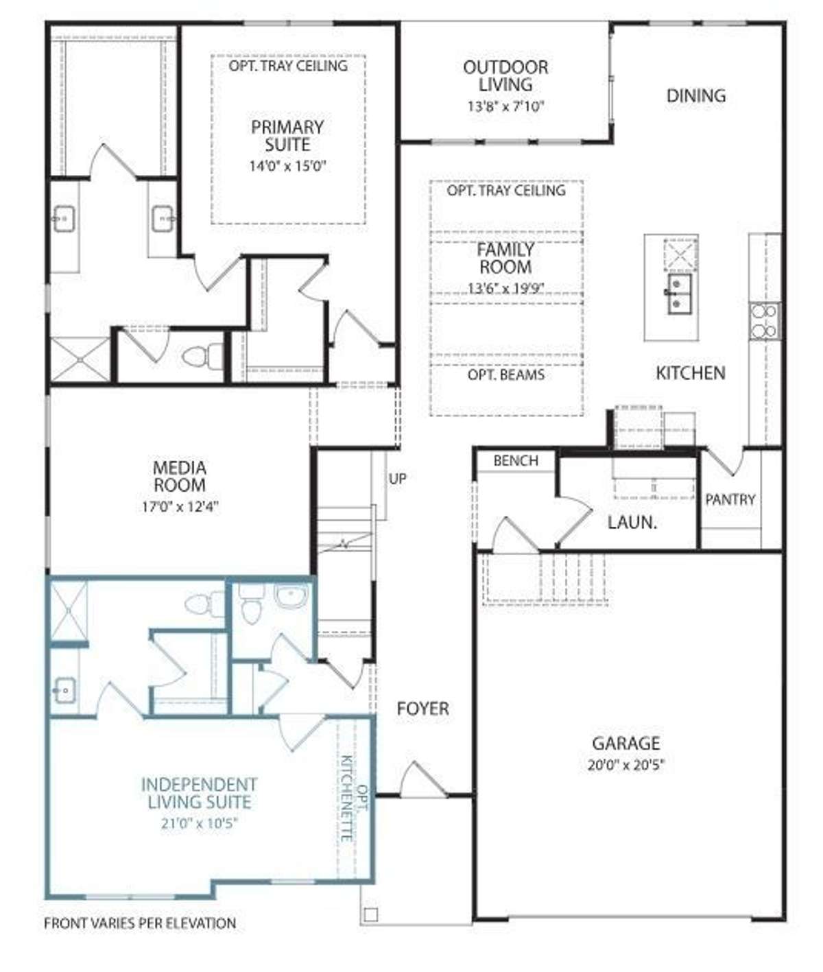 Optional Independent Living Suite