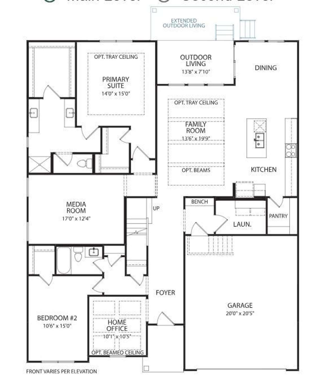 Optional Extended Covered Living