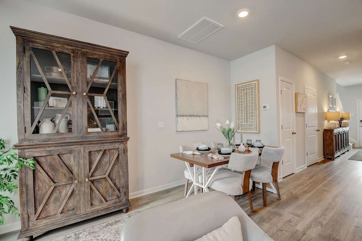 Photos are of our model home.  Some decorator items are not included.