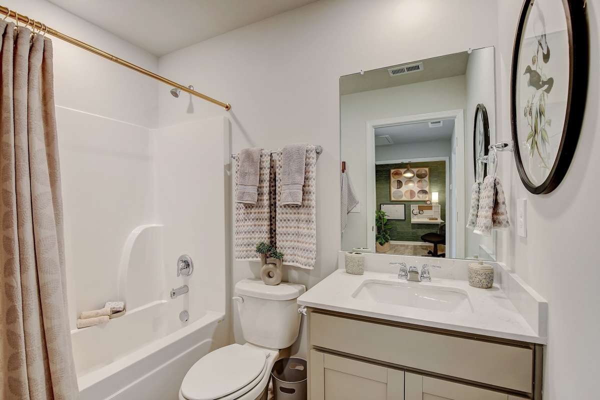 Photos are of our model home.  Some decorator items are not included.