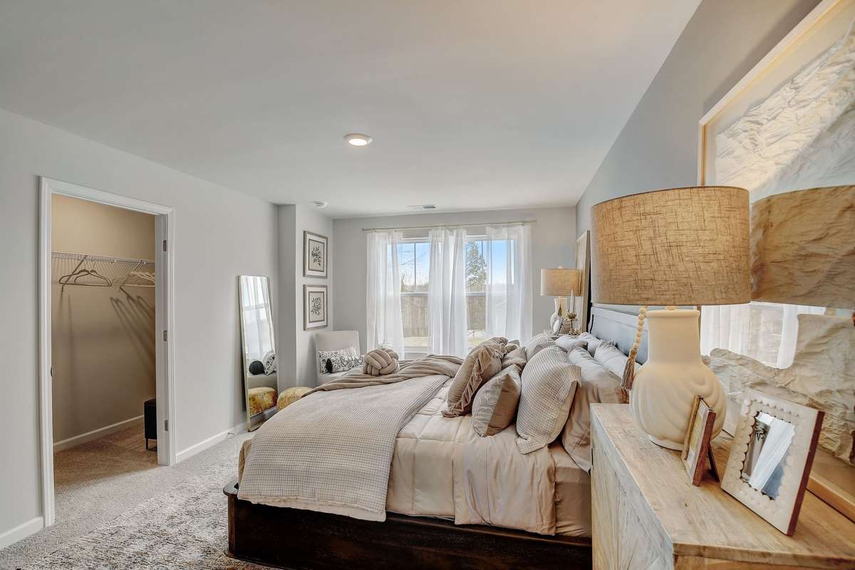 Photos are of our model home.  Some decorator items are not included.