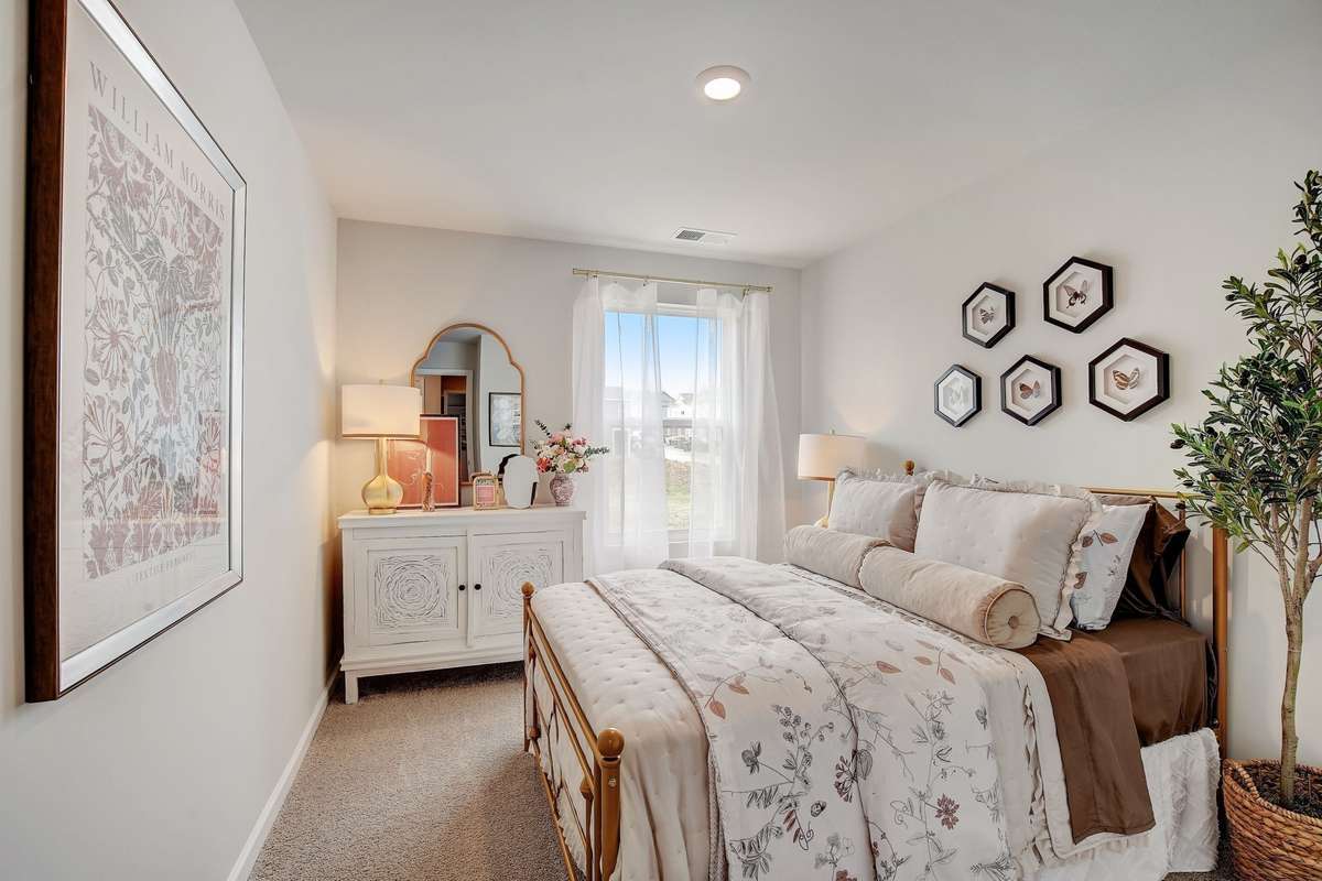Photos are of our model home.  Some decorator items are not included.