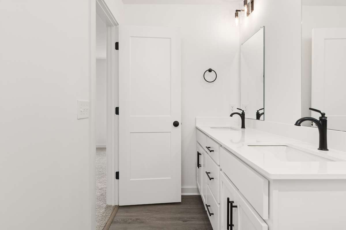 Photos of similar home! Model home available to tour, staged with furniture for visual reference!