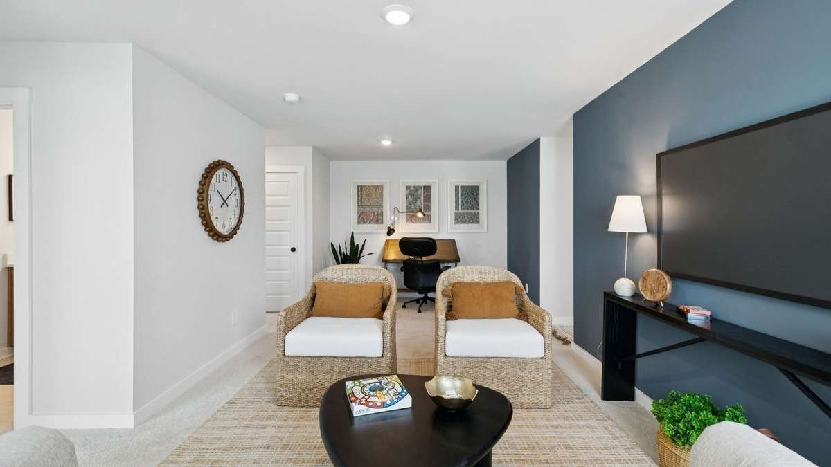 Images of the Milford Model Home.  Not all options or features are included in the base price.