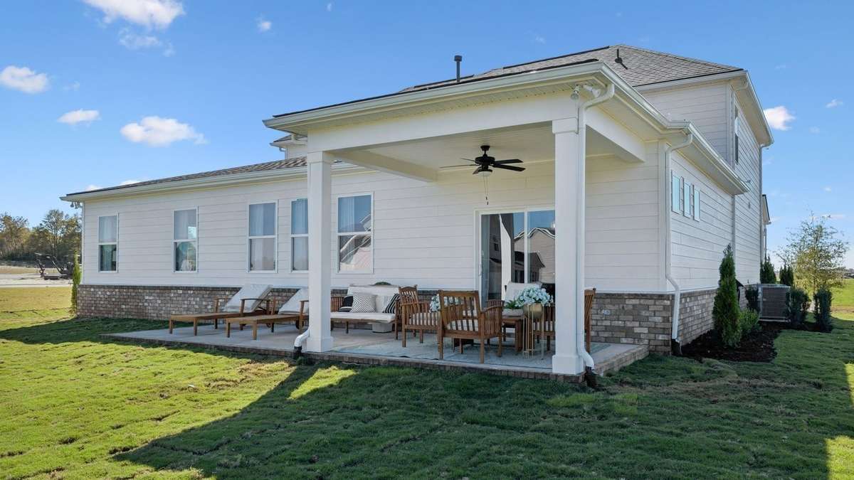 Images of the Milford Model Home.  Not all options or features are included in the base price.