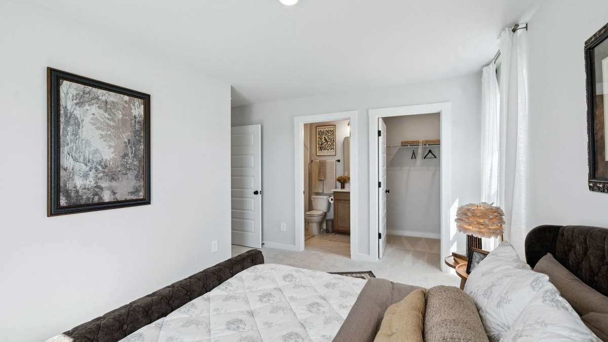 Images of the Milford Model Home.  Not all options or features are included in the base price.