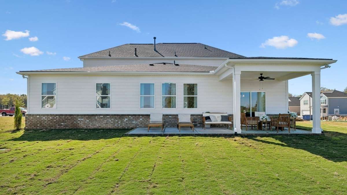 Images of the Milford Model Home.  Not all options or features are included in the base price.