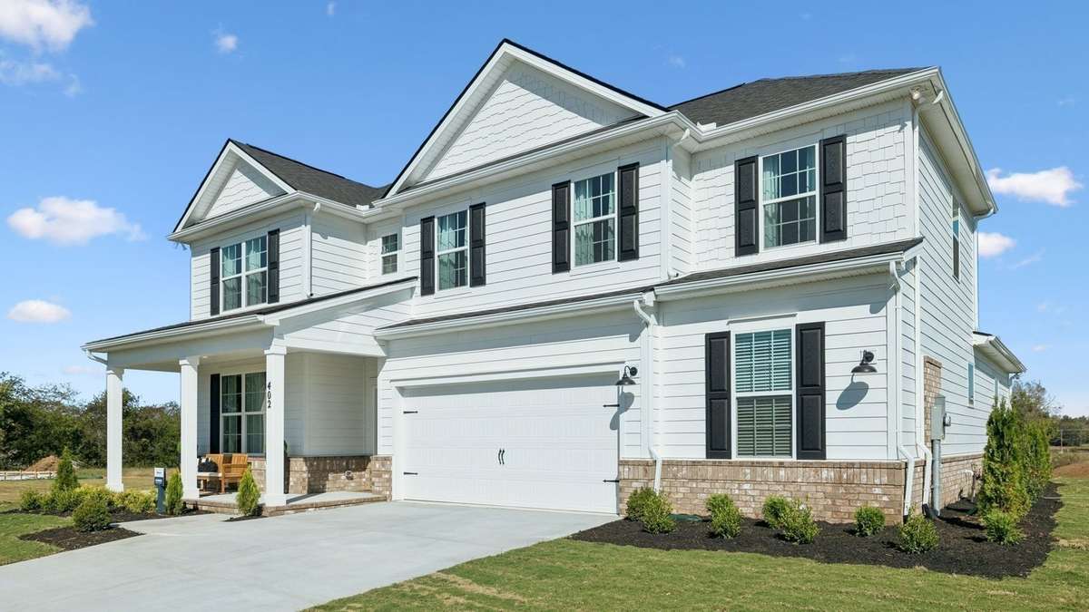 Images of the Milford Model Home.  Not all options or features are included in the base price.