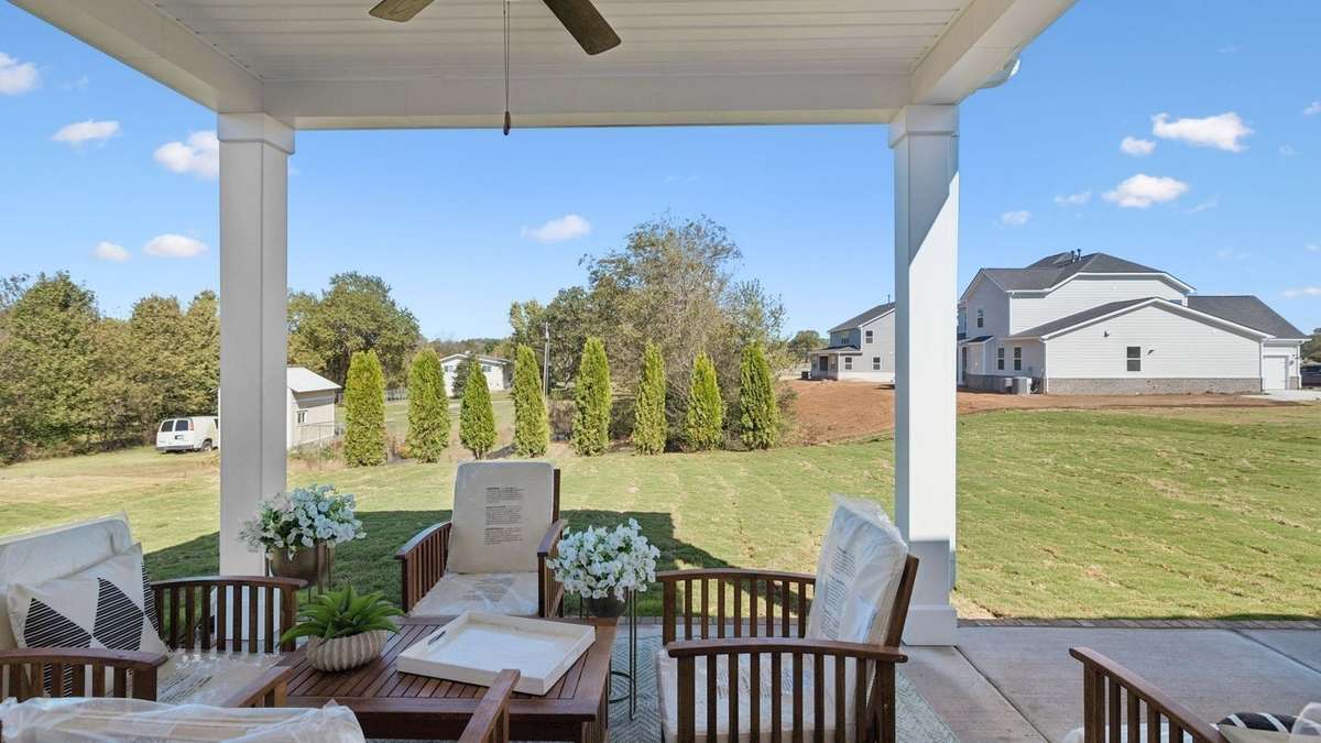 Images of the Milford Model Home.  Not all options or features are included in the base price.