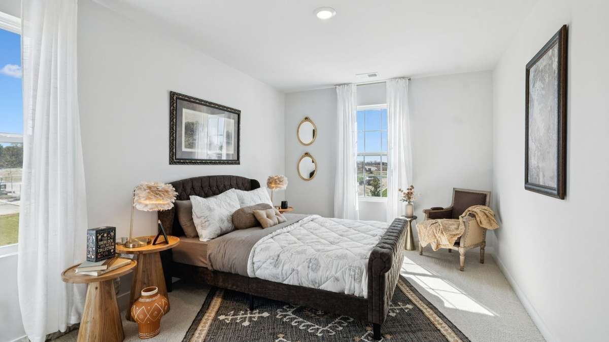 Images of the Milford Model Home.  Not all options or features are included in the base price.
