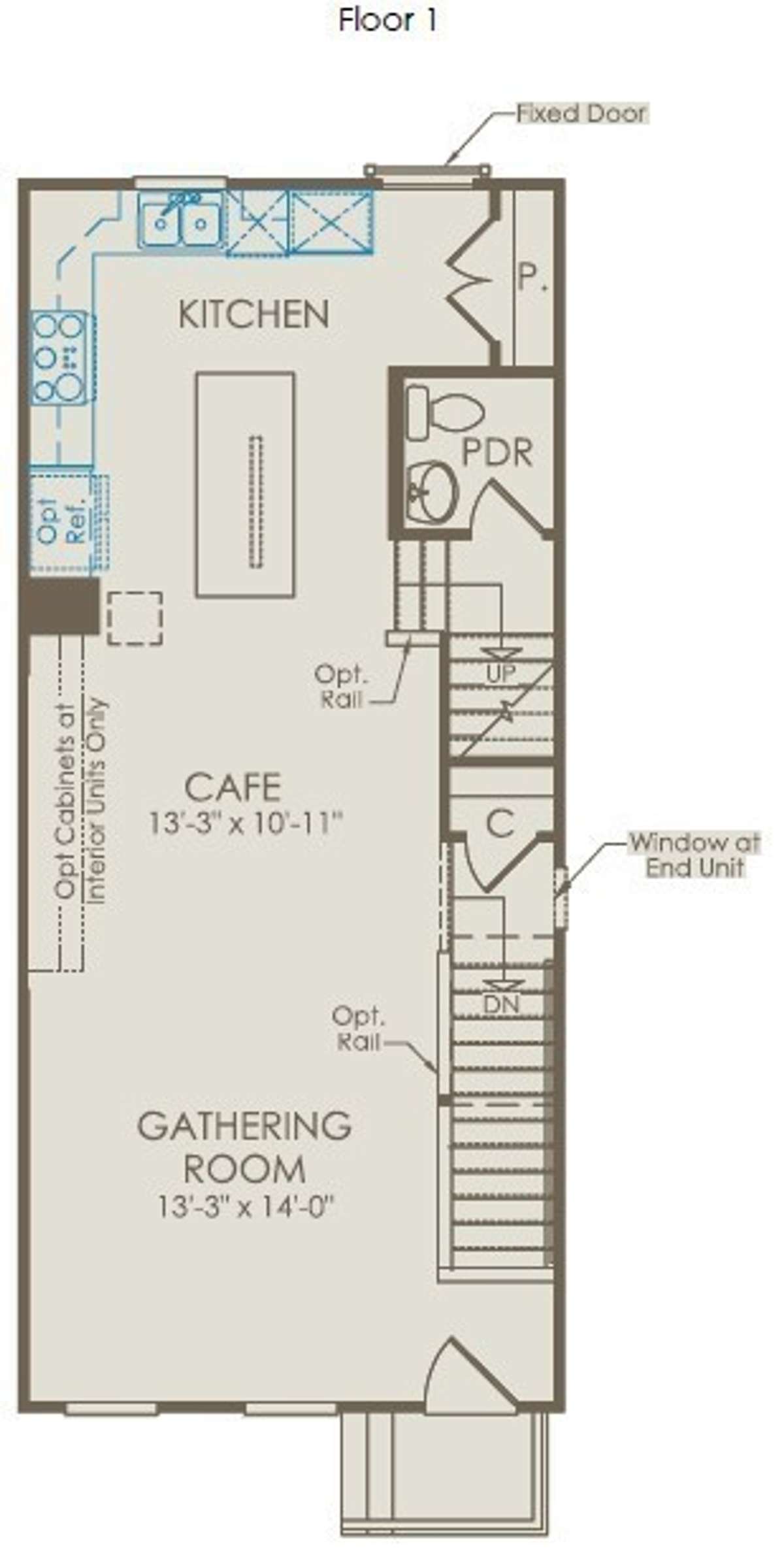 Main Living Level Layout