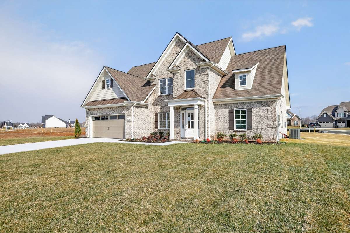 Front exterior. Home sits on a large corner lot!