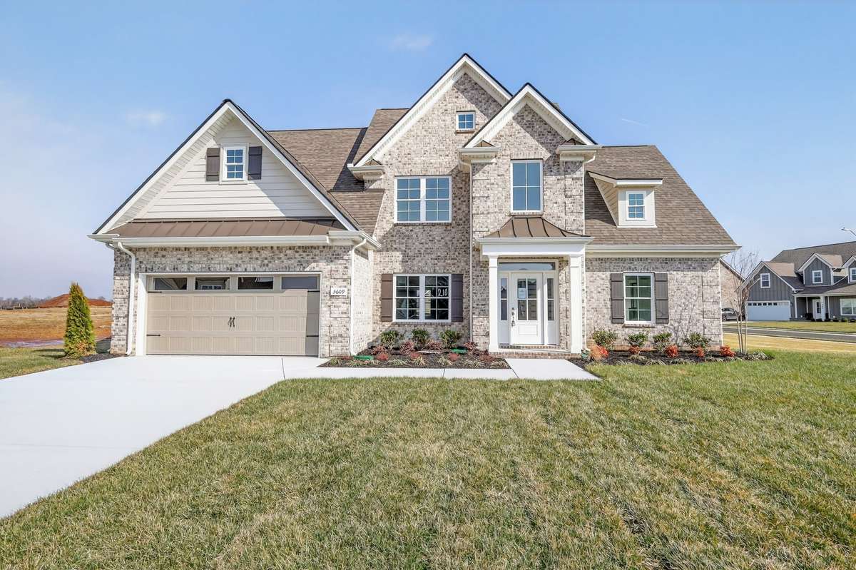 Front exterior. Home sits on a large corner lot!