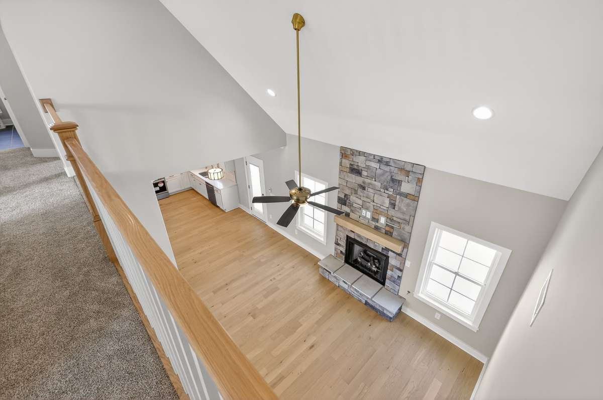 View to downstairs
