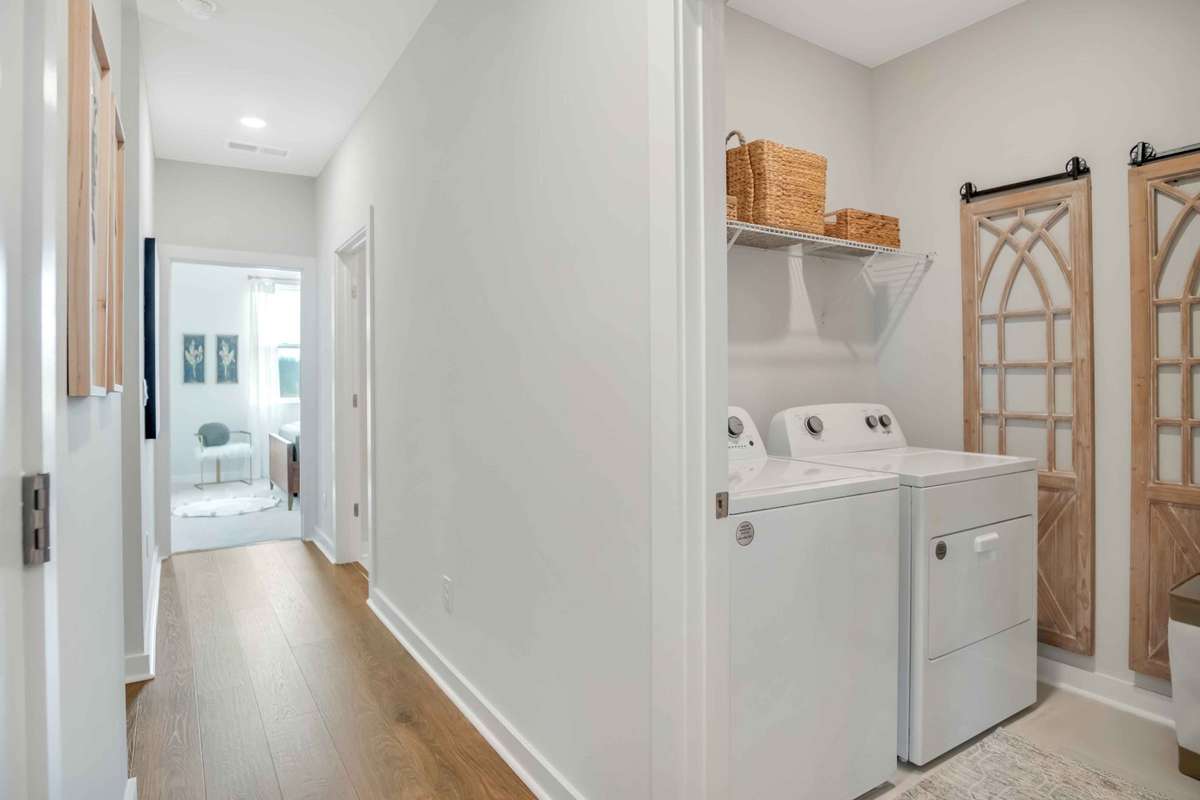 Pictures are of our furnished model home & of an empty previously built home.  Features may vary. Refrigerator, washer & dryer are not included.