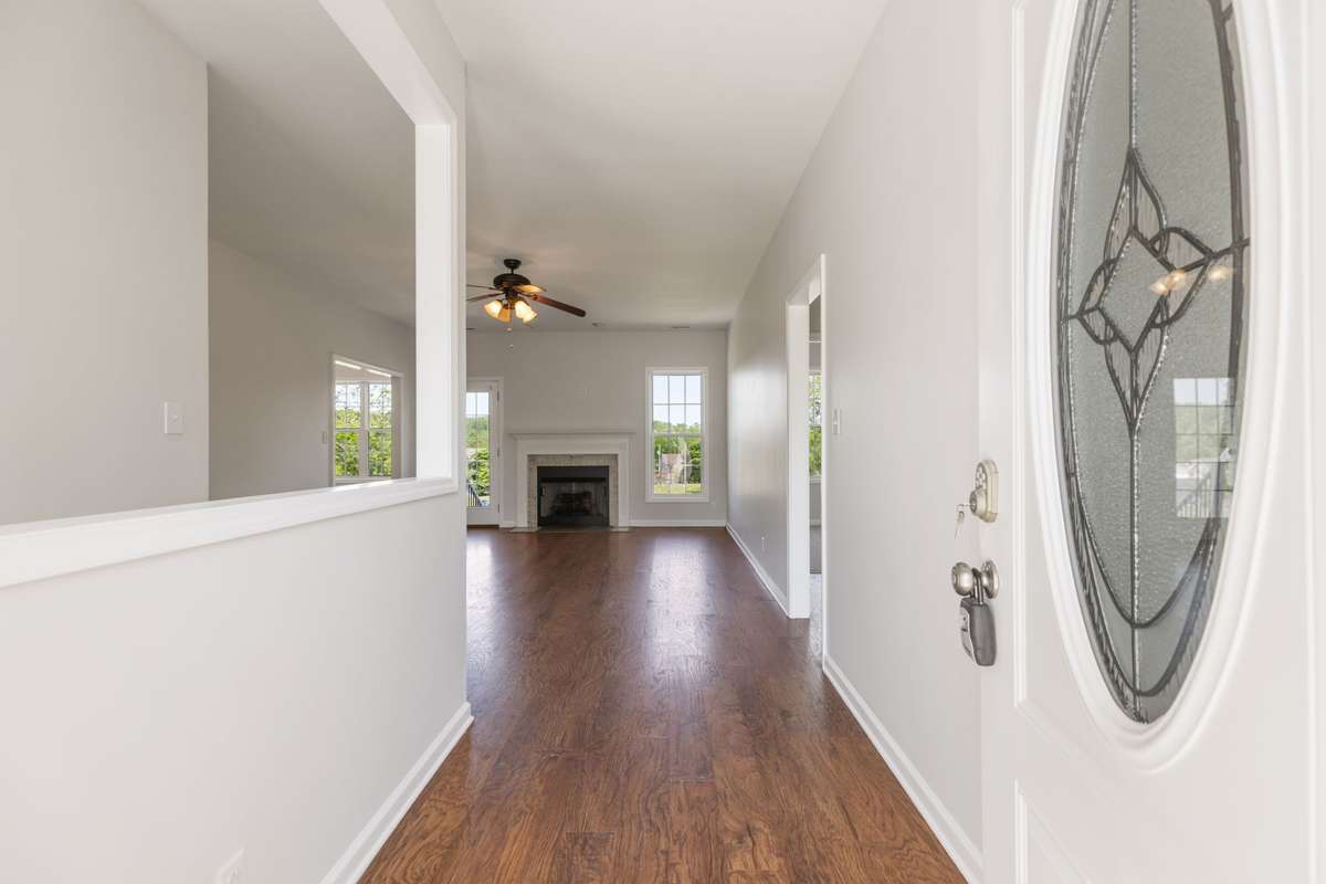 Walk in the front door to the living room! Enjoy all the natural light this home offers!