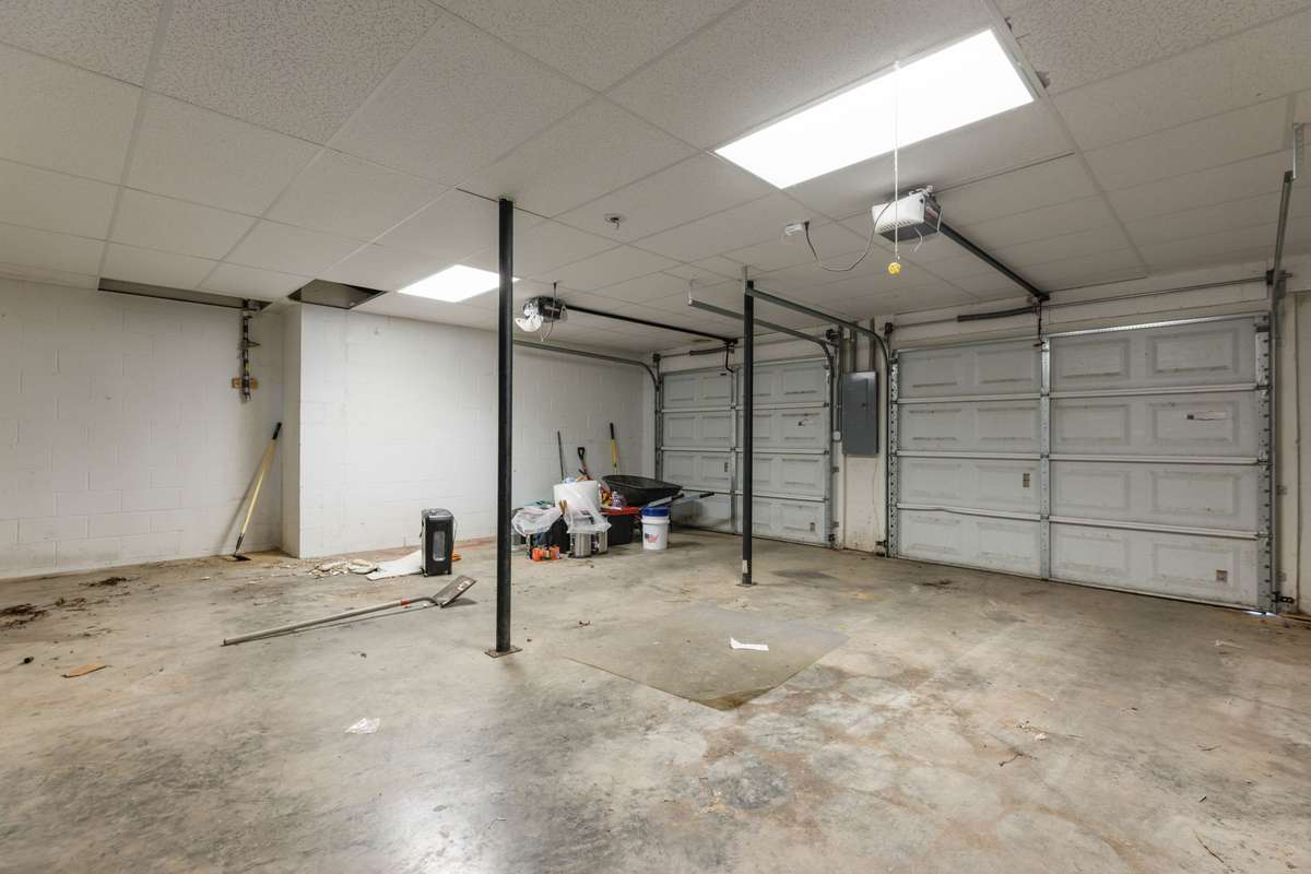 Basement garage
