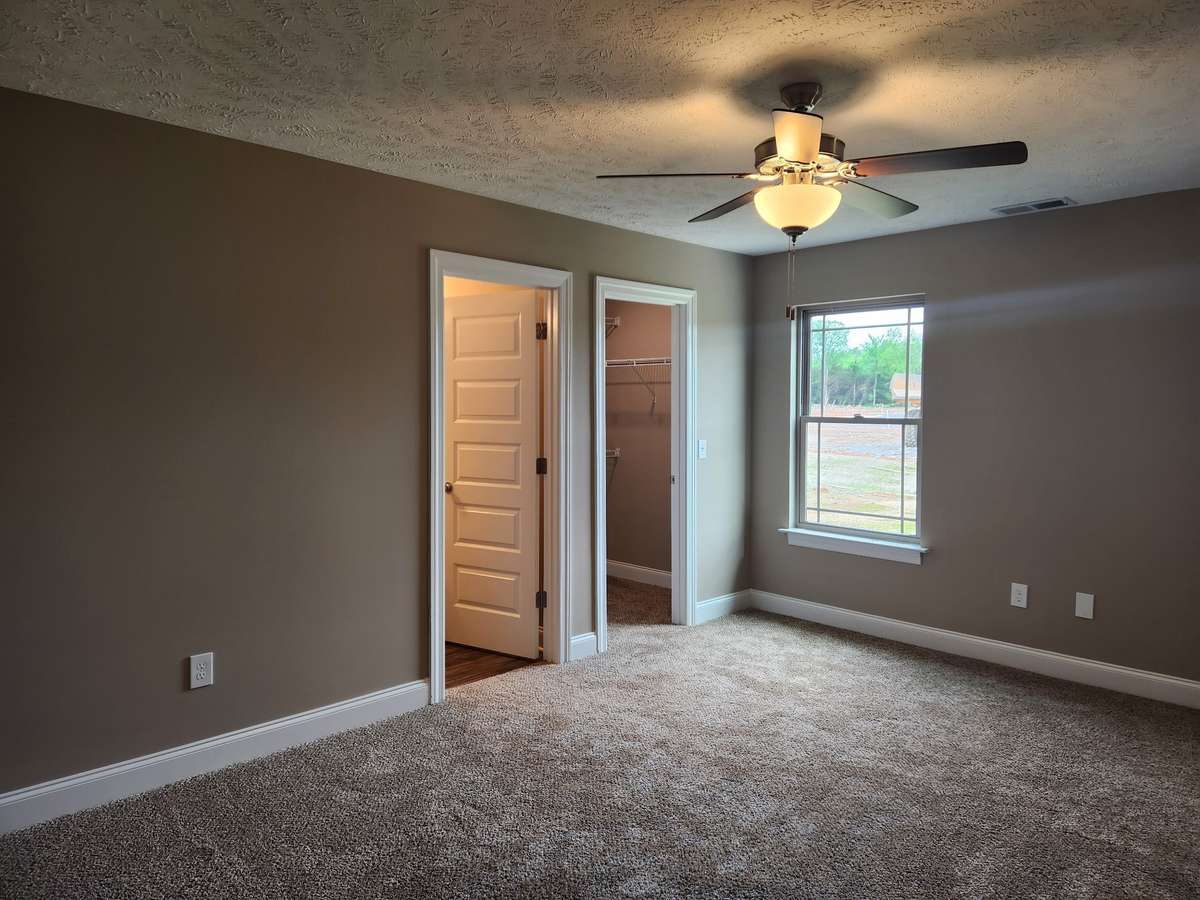 Large Primary Bedroom with Walk-In Closet.