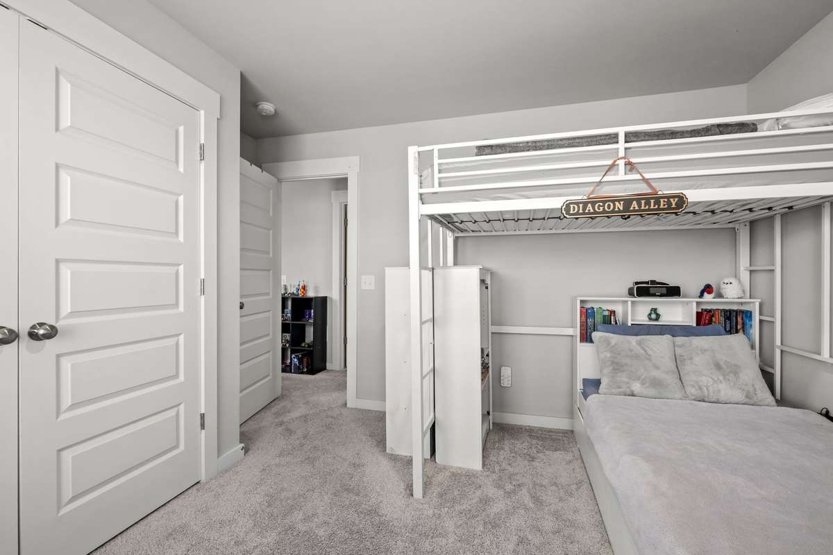 Bedroom 3 also has a large closet.