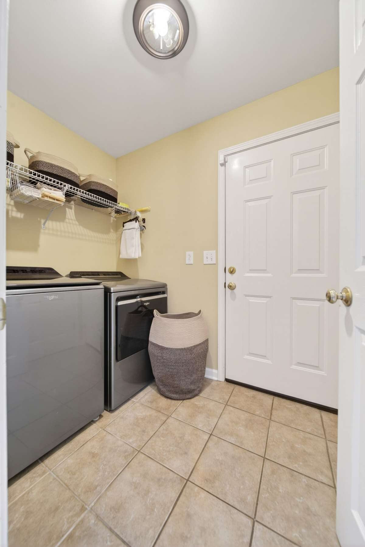 Large laundry on main floor.