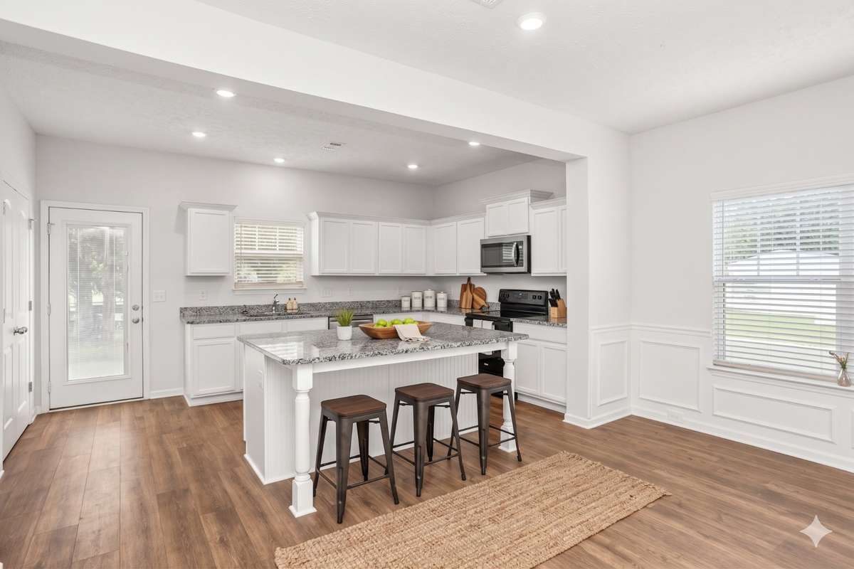 Virtually Staged Kitchen!