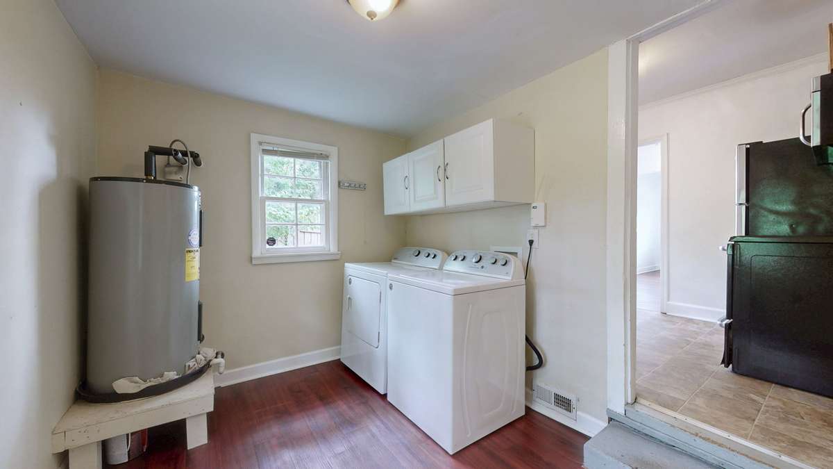 Separate Laundry Room includes your Washer/Dryer set.