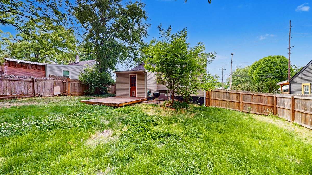 Full Fenced Back Yard