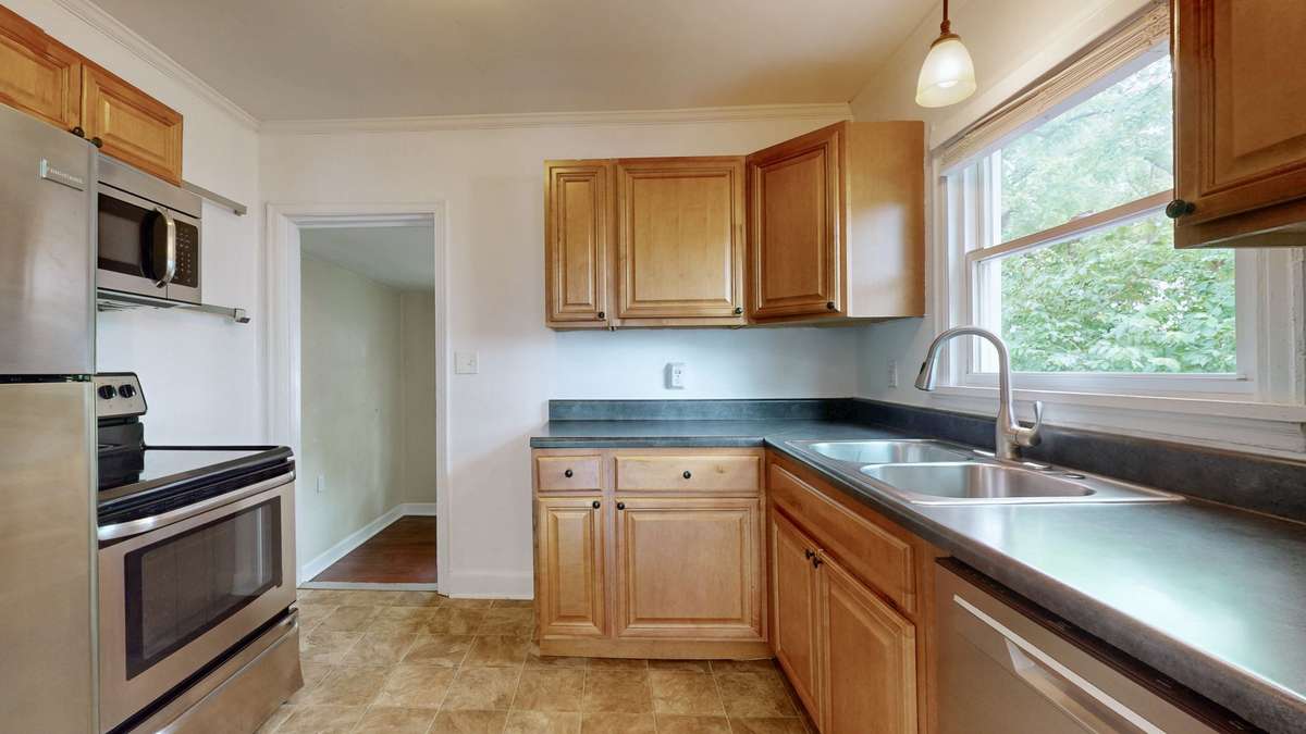 Full Stainless-Steel Appliance Package included.
