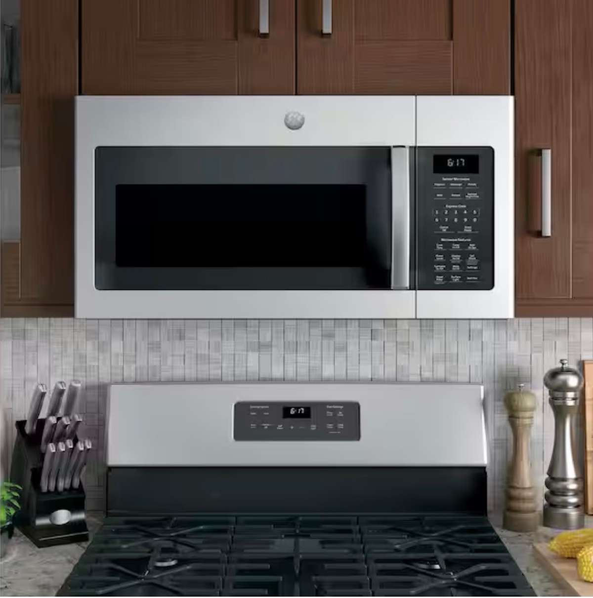 GE Profile Energy Star Microwave Hood (Vented) Included. Stainless Steel Optional