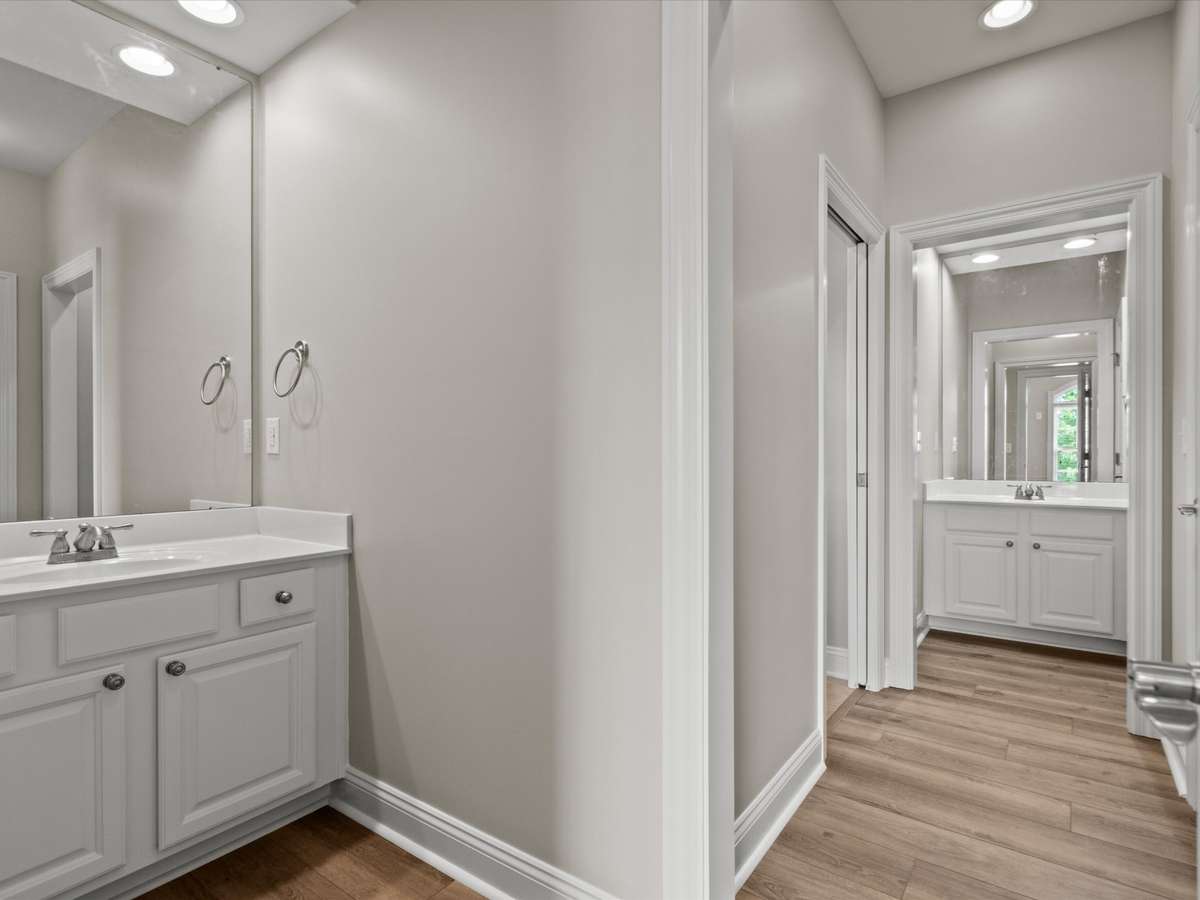 Full Bathroom - tile flooring, full bath, tub/shower combo